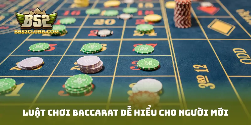 Luật chơi Baccarat dễ hiểu cho người mới
